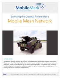 Engineering White Paper on Mobile Mesh Networks and Active Amplified Antennas