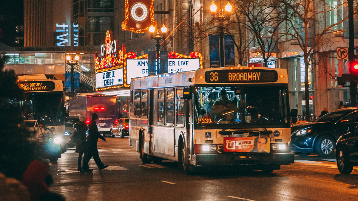 Single Point Communications with Bus Antennas