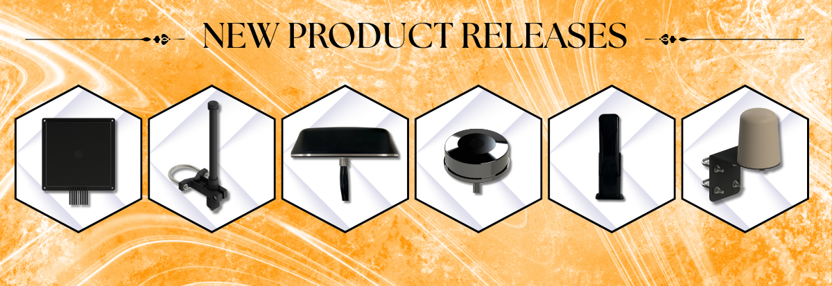 Graphic of new antenna product releases | multiband antennas | MobileMark