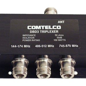 DBD3 Tri-Band Triplexer/Coupler